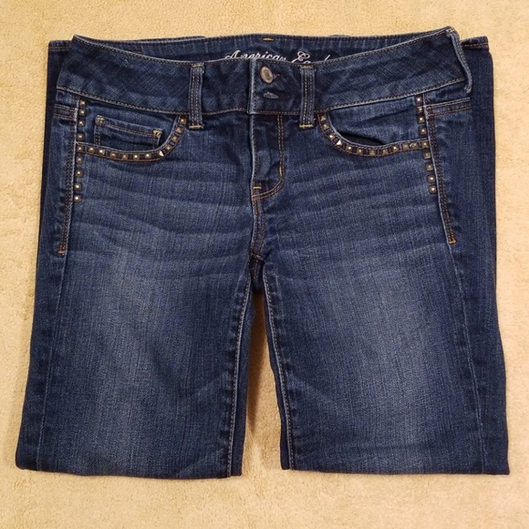 American Eagle Cropped Artist Stretch Jeans in 4 - Picture 3 of 8